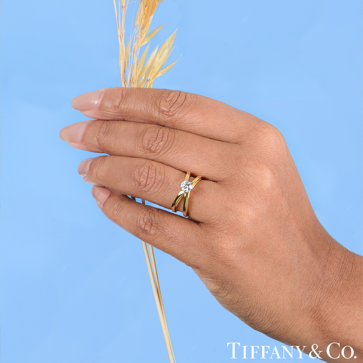 Tiffany & Co. Platinum Double Milgrain Mens Wedding Band Ring 4mm - Ideal  Luxury